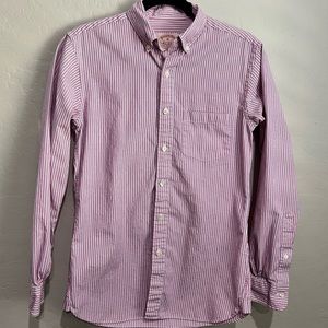 Brooks Brothers Striped Button Down Shirt, Size Small Extra Slim